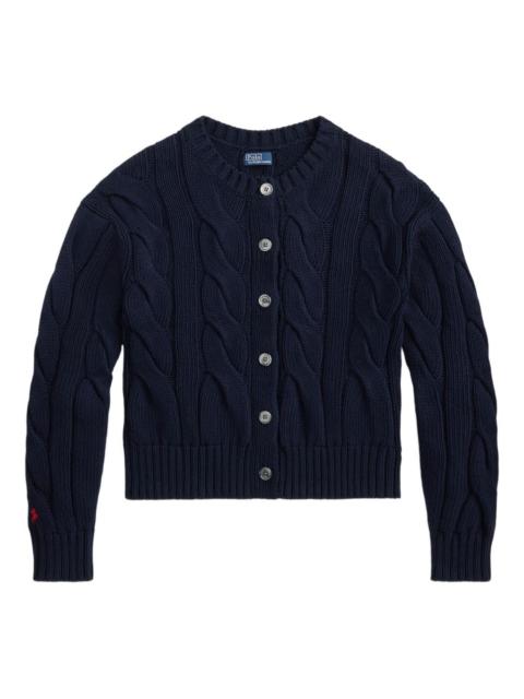 Polo Ralph Lauren cable-knit button-up cardigan