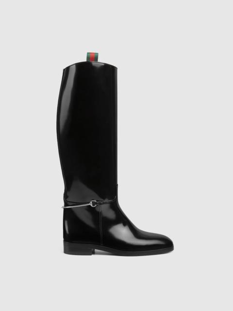 GUCCI Women's slim Horsebit boot