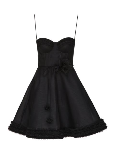 Zimmermann LUNA RUFFLE MINI DRESS