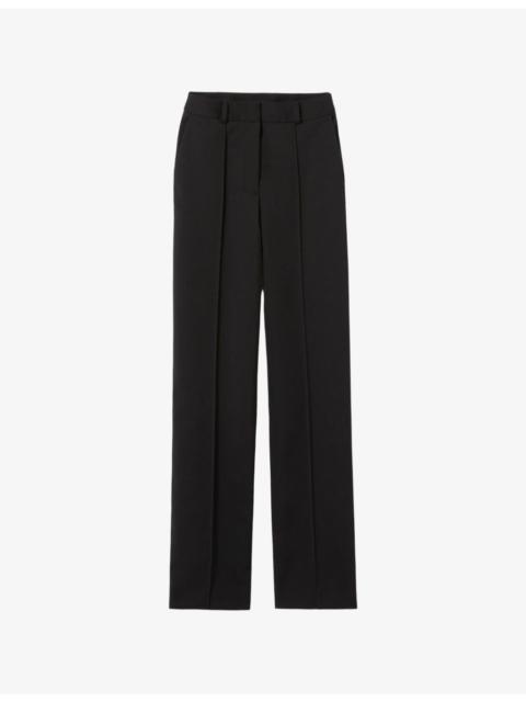 Claudie Pierlot Tailored Straight-Leg Woven Trousers