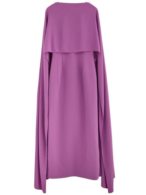 Roksanda Roksanda Elina Cape-effect Crepe Gown