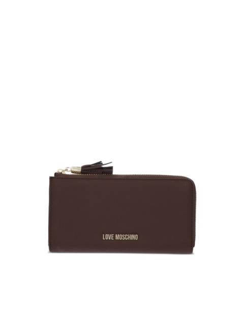 Moschino tassel-detail wallet