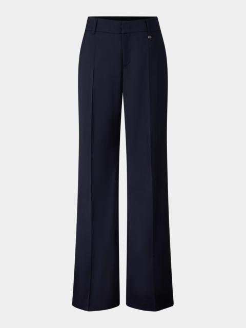 BOGNER Jody virgin wool trousers in Navy blue