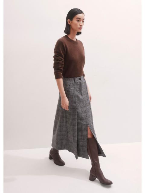 ME+EM Pleated Maxi Skirt