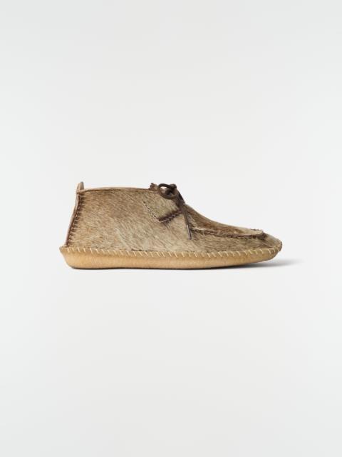 Lemaire DESERT MOCCASINS IN PONY-STYLE LEATHER