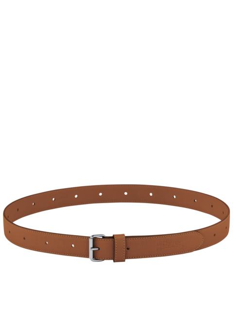 Le Pliage Xtra Ladie's belt Cognac - Leather