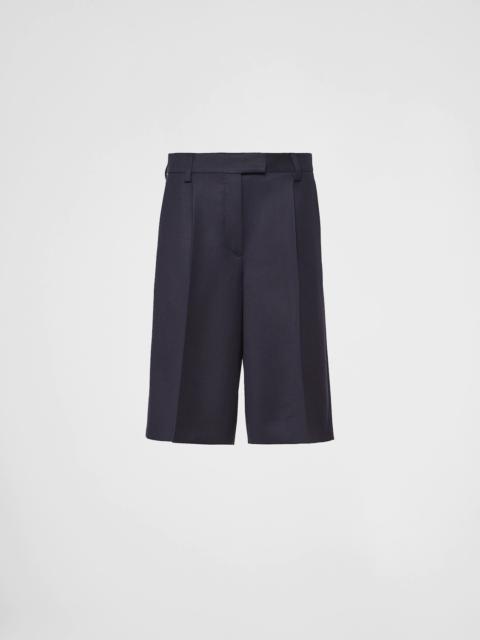 Prada Gabardine Bermuda shorts