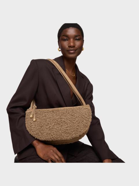 TOUS Camel-colored Shoulder bag TOUS Halfmoon