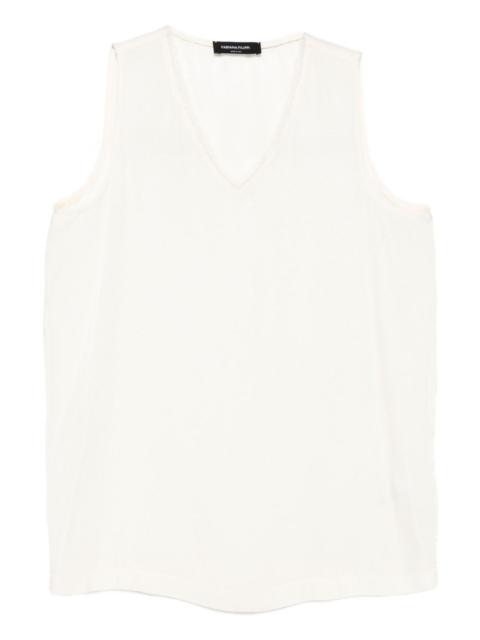 FABIANA FILIPPI V-neck sleeveless blouse