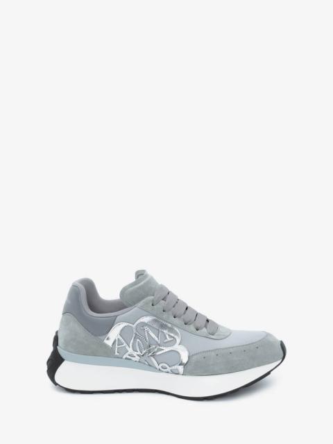 Alexander McQueen Sprint Runner in Grey
