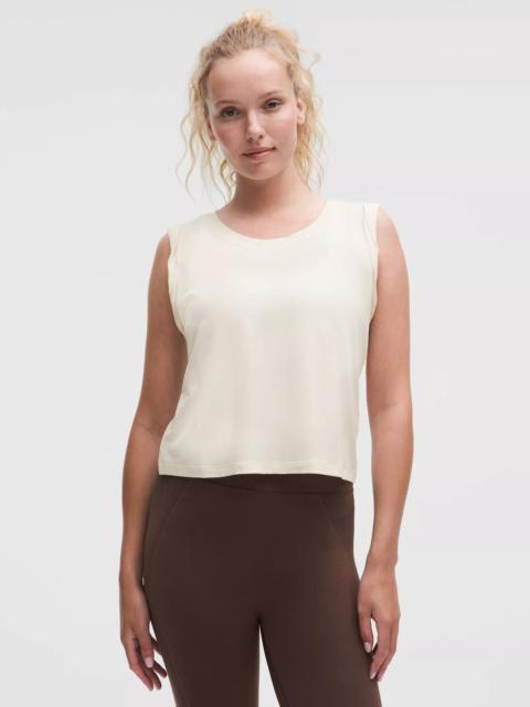 lululemon Jersey Training Rolled Cuff Tank Top