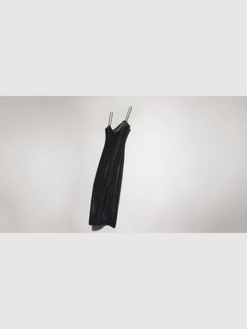 GUCCI Jersey dress with iridescent effect