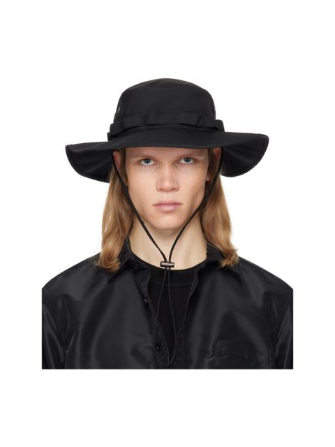 sacai Black Safari Hat
