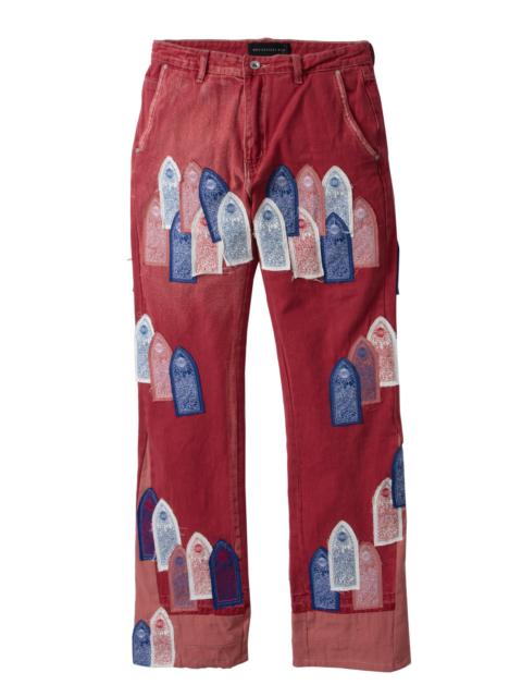 WHO DECIDES WAR PATCHED ARCH CARPENTER PANT