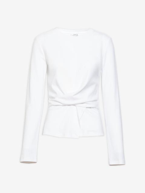 TANYA TAYLOR LONG SLEEVE KELSEY TOP