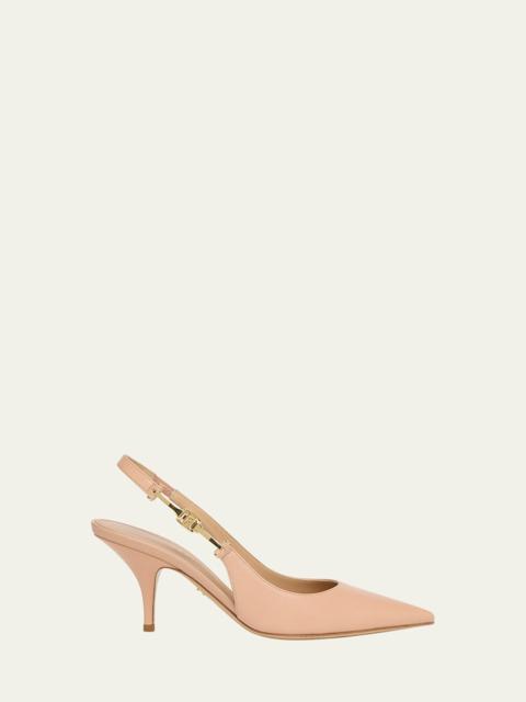 FERRAGAMO Tally Logo Slingback Pumps