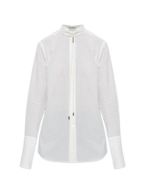ISSEY MIYAKE Monsieur drawstring-detail shirt