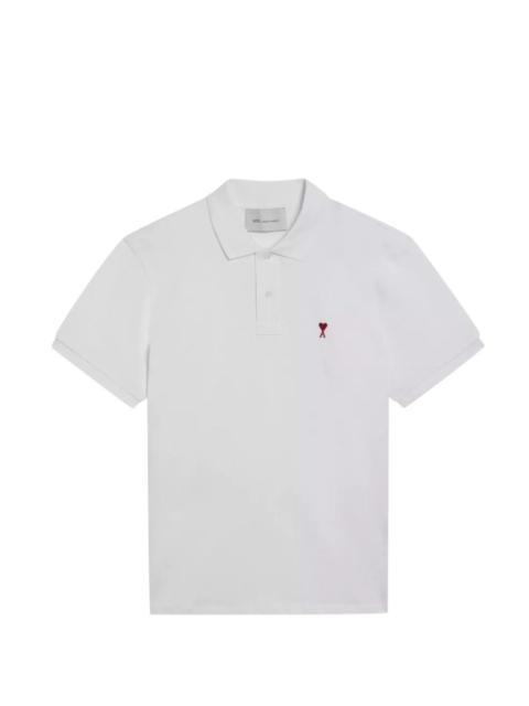 AMI Paris piqué polo shirt