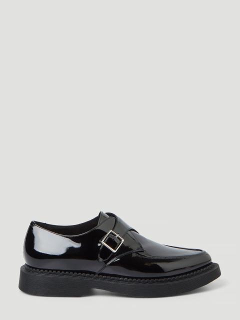 SAINT LAURENT Buckle Leather Shoes