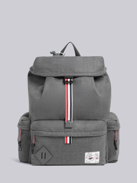 Super 120's Twill Hiking Squared Backpack