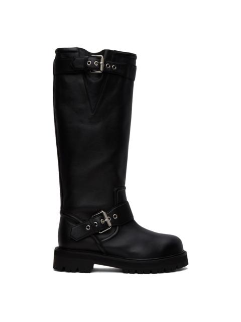 JUUN.J Black Rock Chic Bijo Detail Boots