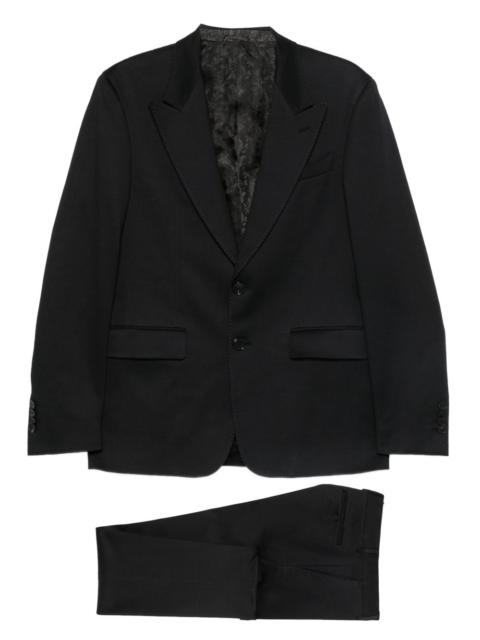 Etro cotton single-breasted suit