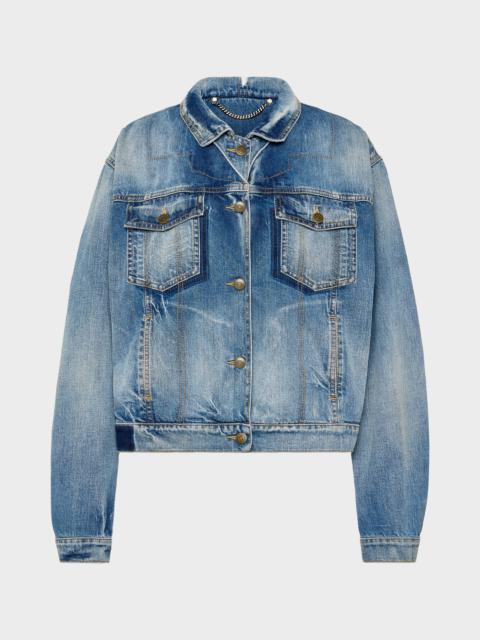 Maison Margiela Folded Collar Denim Jacket
