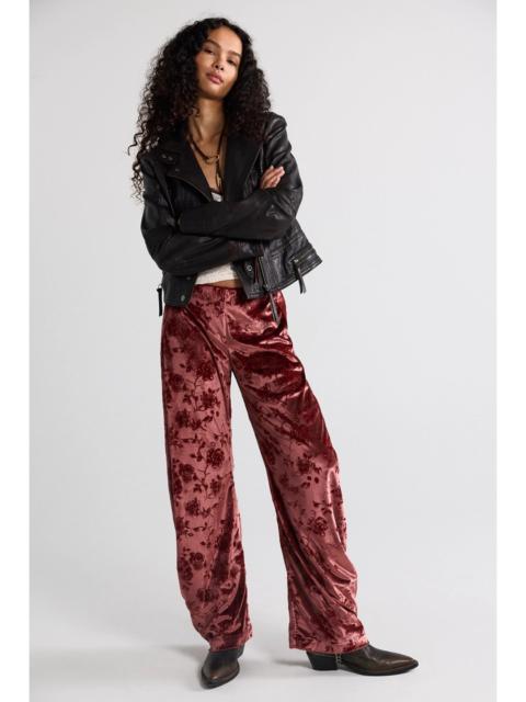 FREE PEOPLE Radiance Velvet Pull-On Pants