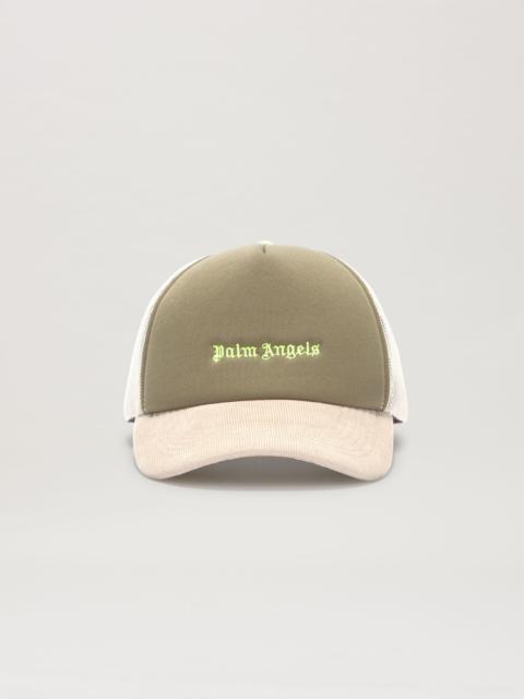 Palm Angels Embroidered Logo Trucker Cap