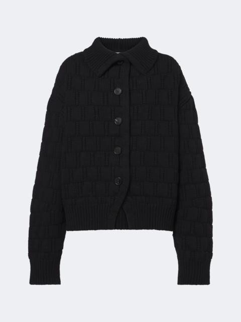 Dries Van Noten Wool and cashmere cardigan