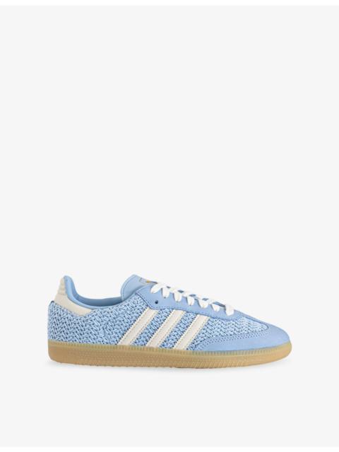 adidas Samba OG Raffia Trainers
