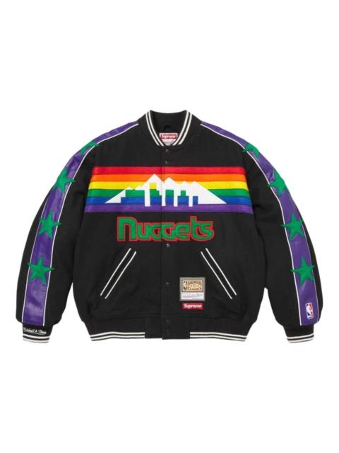 Supreme Supreme x Mitchell & Ness SS26 Teams Varsity Jacket 'Black' SUP-SS26-281-BLK
