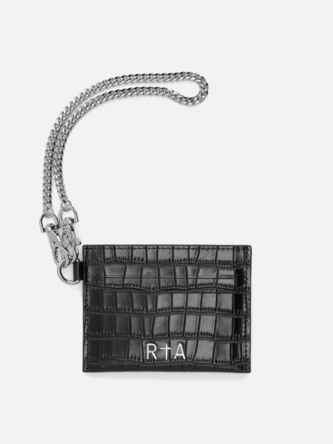 RTA DOMINIC WALLET CHAIN | BLACK
