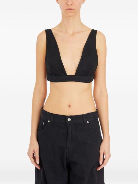 HAIKURE TessaV-neck crop top