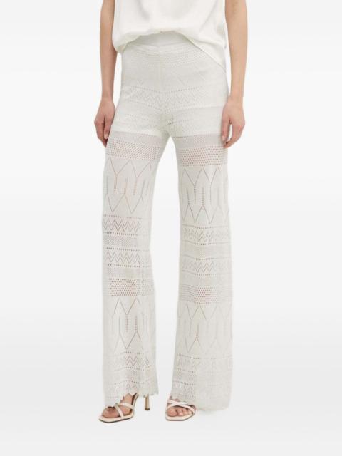 GUESS USA openwork trousers
