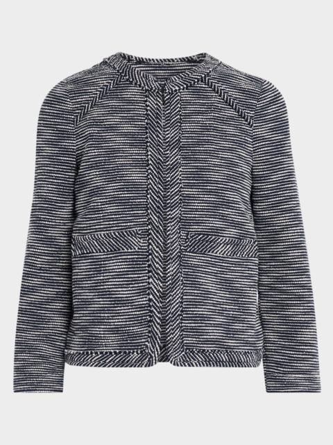 rag & bone Clarice Striped Woven Jacket