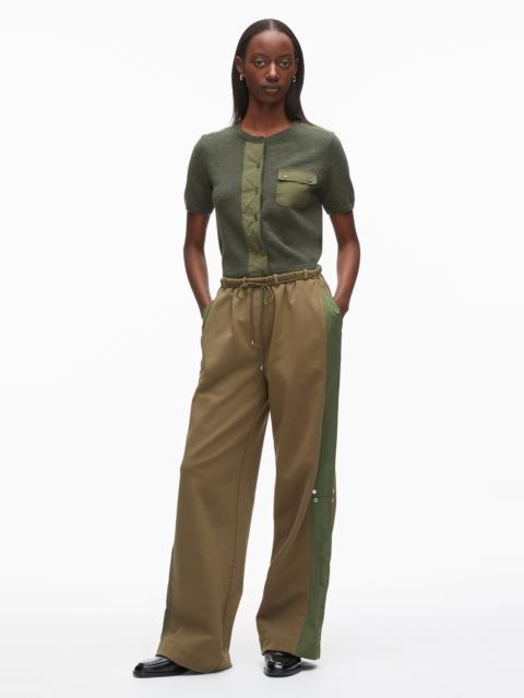 3.1 Phillip Lim Nylon Panel Terry Easy Pant