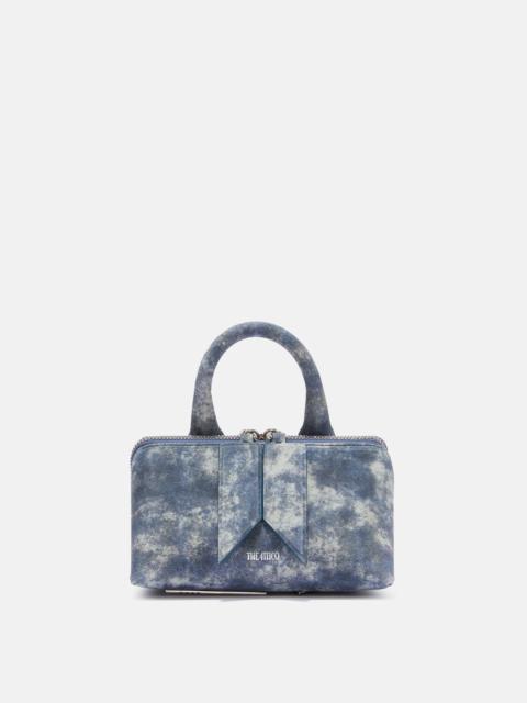 THE ATTICO ''FRIDAY'' BLUE DENIM MINI HANDBAG