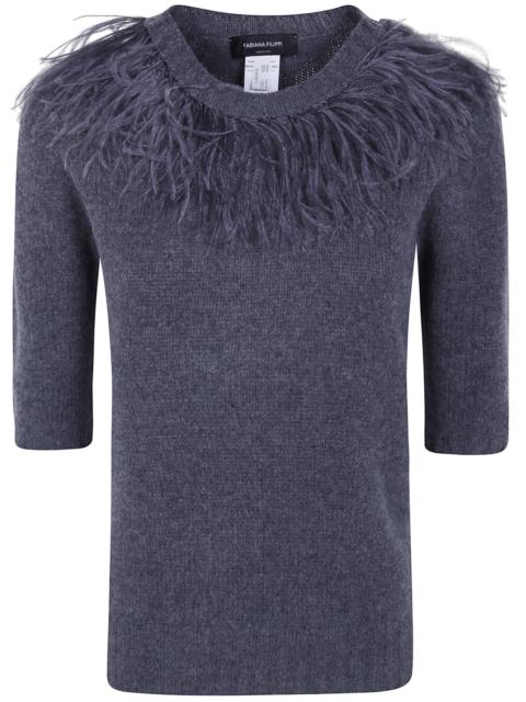 FABIANA FILIPPI Short Sleeve Sweater