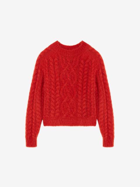 Isabel Marant THOMAS MOHAIR CABLE SWEATER