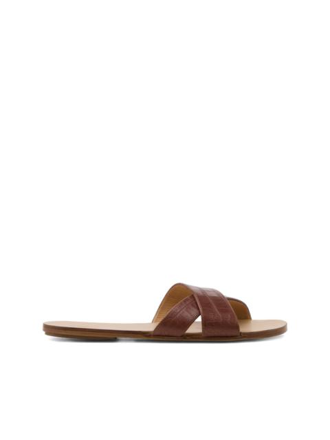 Marsèll Sottile embossed crossover sandals