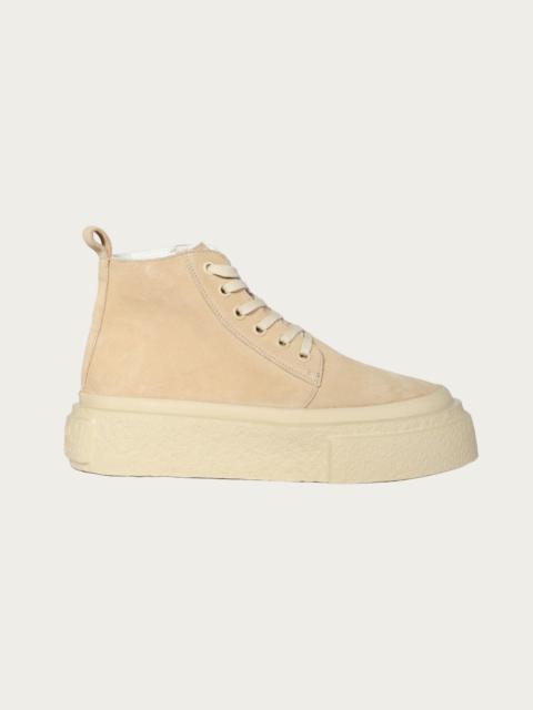 MM6 Maison Margiela Chunky Sole Hi-Tops - Brown/Tan