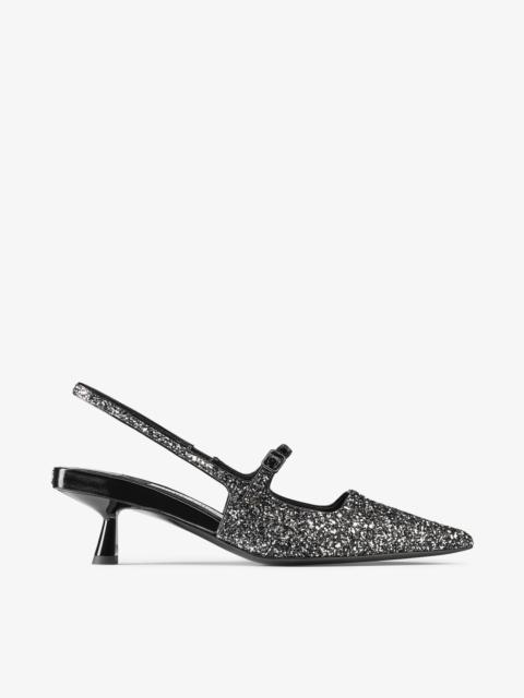 Didi 45
Black Glitter Patent Pumps