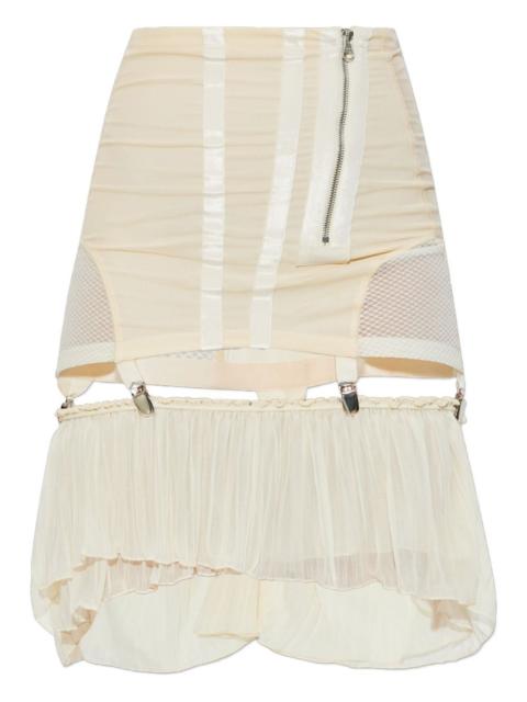 KNWLS Uma panelled mini skirt