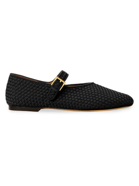 NAGHEDI Women's Marais Mary Jane Flats - Onyx