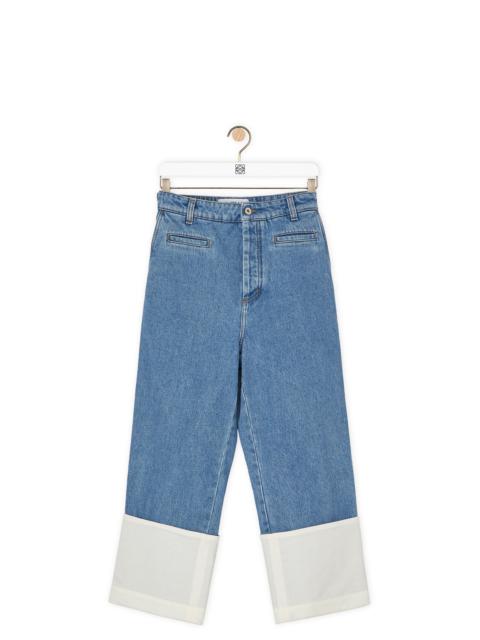 Loewe Fisherman stonewash jeans in cotton