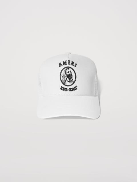 AMIRI ZIG-ZAG TRUCKER HAT