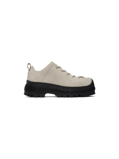 Jil Sander Gray Low-Top Sneakers