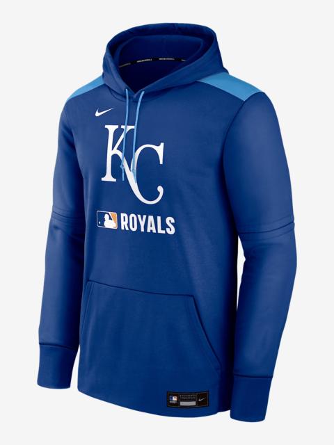 Nike Kansas City Royals Authentic Collection Men's Nike Therma MLB Pullover Hoodie