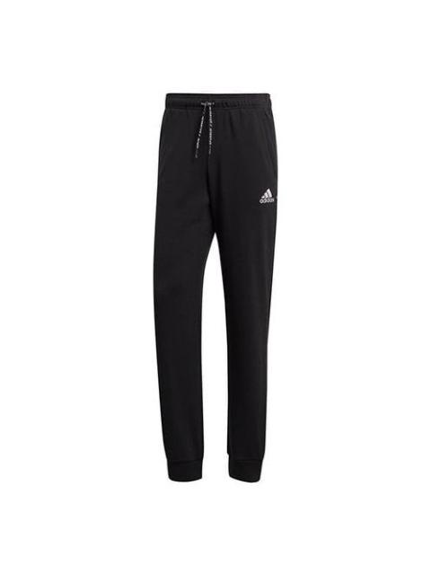 adidas logo Casual Sports Bundle Feet Long Pants Black DX9214